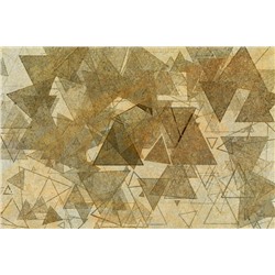 3D Фотообои «Треугольники Да Винчи»