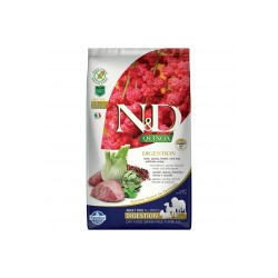 Фармина N&D Dog Quinoa Digestion Lamb Ягненок, киноа, фенхель и мята 0,8кг 90АГ