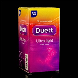 Презервативы DUETT ultra light 30 шт.