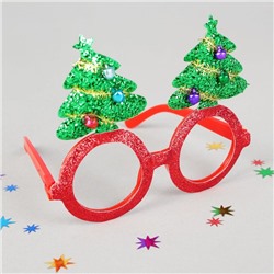 Карнавальные очки «Новогодняя ёлочка»