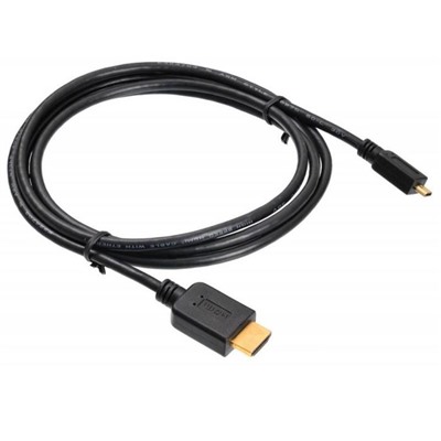 Кабель аудио-видео Buro MICROHDMI-HDMI-1.8, HDMI (m), Micro HDMI (m), 1.8 м, черный