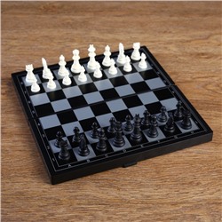Игра настольная "Шахматы", магнитная доска, 24.5 х 24.5 см
