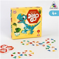 Настольная игра-пазлы «Dino Go», 61 тайл