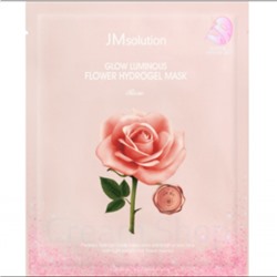 JMSolution Гидрогелевая маска с экстрактом дамасской розы Glow Luminous Flower Hydrogel 30гр