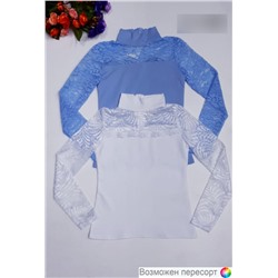 Блузка детская, цвет голубой арт. 889610