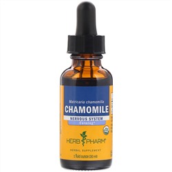 Herb Pharm, Organic, Chamomile, 1 fl oz (30 ml)