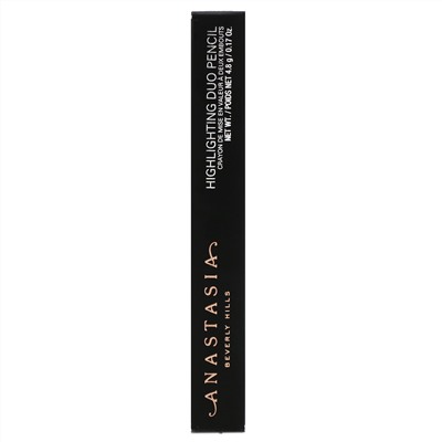 Anastasia Beverly Hills, Highlighting Duo Pencil, Matte Shell, Lace Shimmer,  0.17 oz (4.8 g)