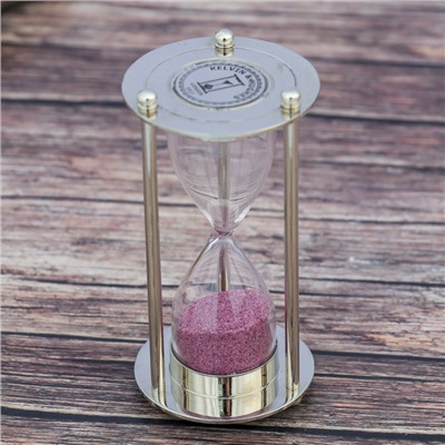 Сувенир "Песочные часы" в шкатулке (3 мин) 11,5х6,8х6,8 см