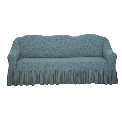 Чехол Жаккард на 3-х местный диван, цвет Серый