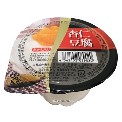 Желе с натуральными фруктами "Мандариновый пудинг" Sun Star, Китай, 250 г