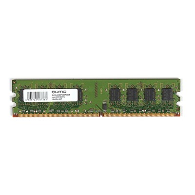 Память Qumo QUM2U-2G800T6, 2 Гб, 800 МГц, DDR2