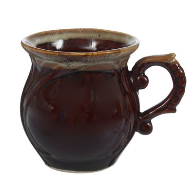 Чашка кофейная "Арго" коричневая, 0,3 л