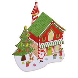 Набор для творчества - создай новогоднее украшение «Резеденция Деда Мороза»