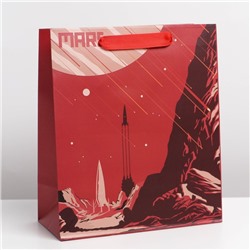 Пакет ламинированный вертикальный «Mars», ML 23 × 27 × 11,5 см