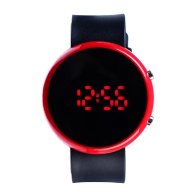 Часы наручные электронные "Латуви",  с силиконовым ремешком, микс, 23 см