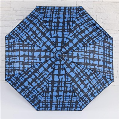 Зонт полуавтоматический «Сочный», 3 сложения, 8 спиц, R = 49 см, цвет МИКС
