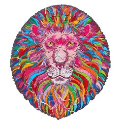 Пазл «Красочный лев магический»