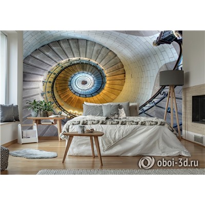 3D Фотообои «Винтажная лестница»