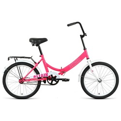Велосипед 20" Altair City, 2022, цвет розовый/белый, размер 14"