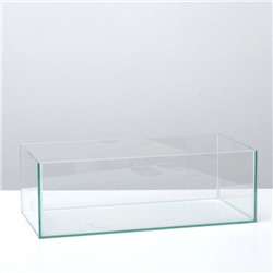 Прямоугольный Акваскейп прозрачный шов , 60х30х20 см, без ребер жесткости, 36 л