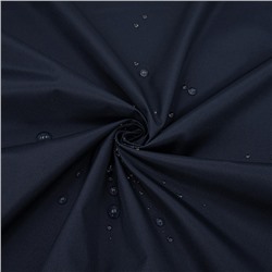 Ткань на отрез дюспо 240Т покрытие Milky 80 г/м2 цвет темно-синий