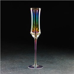 Бокал для шампанского «Кира», 180 мл, 7×25,5 см, цвет перламутр