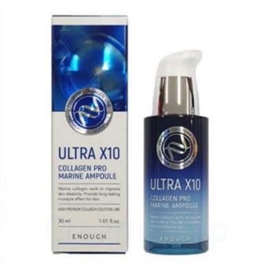 ENOUGH Cыворотка с коллагеном Ultra X10 Collagen Pro Marine up,30мл