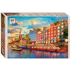 Пазл «Амстердам» (Romantic Travel), 1000 элементов