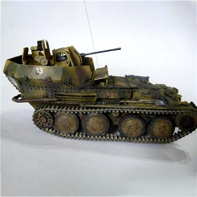 Сборная модель «Немецкий зенитный танк Флакпанцер 38»