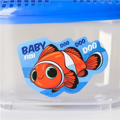 Переноска Baby fish 19x12.8x11.3, синяя