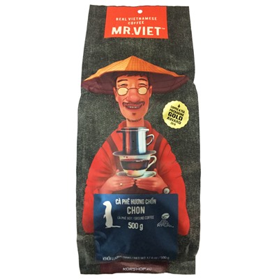 Молотый кофе Чон «Лювак» Mr.Viet, Вьетнам, 500 г Акция