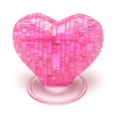 3D Пазл "Сердце" кристалический обьемный 46 элементов