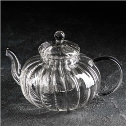 Чайник заварочный «Диана», 1 л, со стеклянным ситом