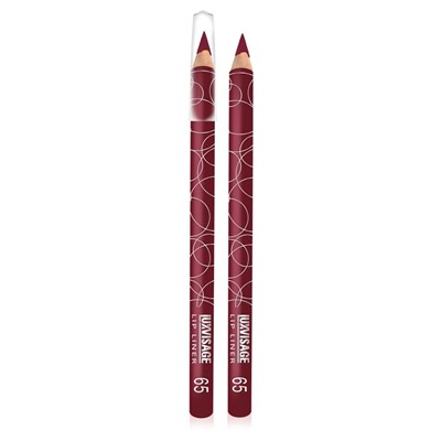 Контурный карандаш для губ Luxvisage тон 65 Темно-бордовый 1,75г 1159