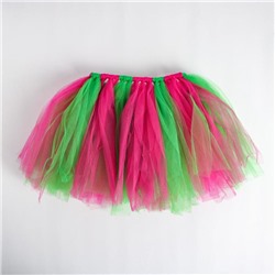Карнавальная юбка «Бабочка», цвет фиолетово-зелёный