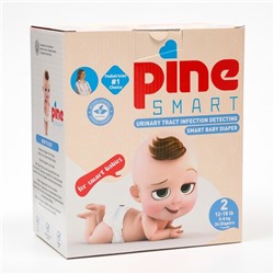 Подгузники детские умные Pine Smart 2 Mini, 5 - 8 кг, 24 шт.
