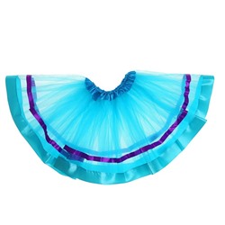 Карнавальная юбка «Красотка», трёхслойная, цвет синий