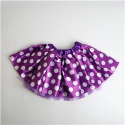 Карнавальная юбка «Малышка», цвет фиолетовый