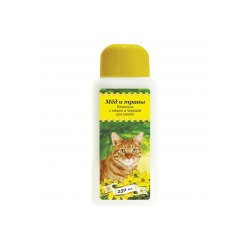 Шампунь Пчелодар гигиенический для кошек с медом и чередой 250мл 1038АГ