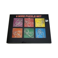 Набор головоломок 6 wire puzzle set
