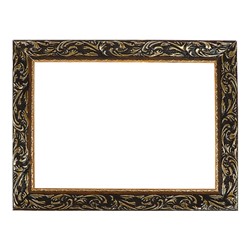 Рама для картин (зеркал) 25 х 35 х 4 см, дерево, «Версаль», цвет золотой