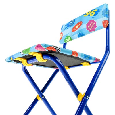 Набор детской мебели "Познайка: Большие гонки" складной, цвета стула МИКС