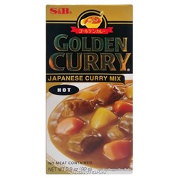 Острый соус карри микс Golden Curry S and B, Япония, 92 г Акция