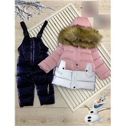 Костюм детский зимний: куртка и полукомбинезон арт. 891775