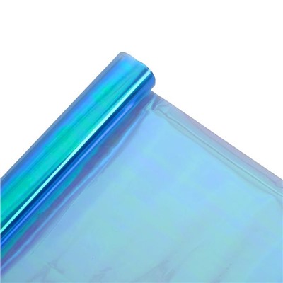 Пленка защитная для фар, 30×120 см, сине-зеленый перелив