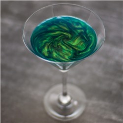 Шиммер для напитков Зеленая фея, 200 мл (50 гр)