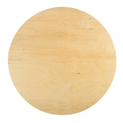 Планшет деревянный, круглый, диаметр 60 см, толщина 2 см, фанера