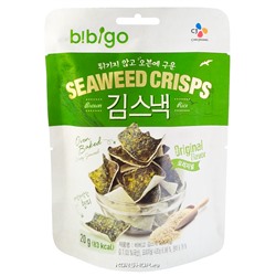 Чипсы из водорослей оригинальные Bibigo, Корея, 20 г, Акция