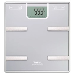 Весы Tefal BM6010, диагностические, шаг 100 гр, до 160 кг, ААА, память, серебристые