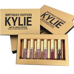Набор матовых губных помад Kylie Birthday Edition (6 шт.)